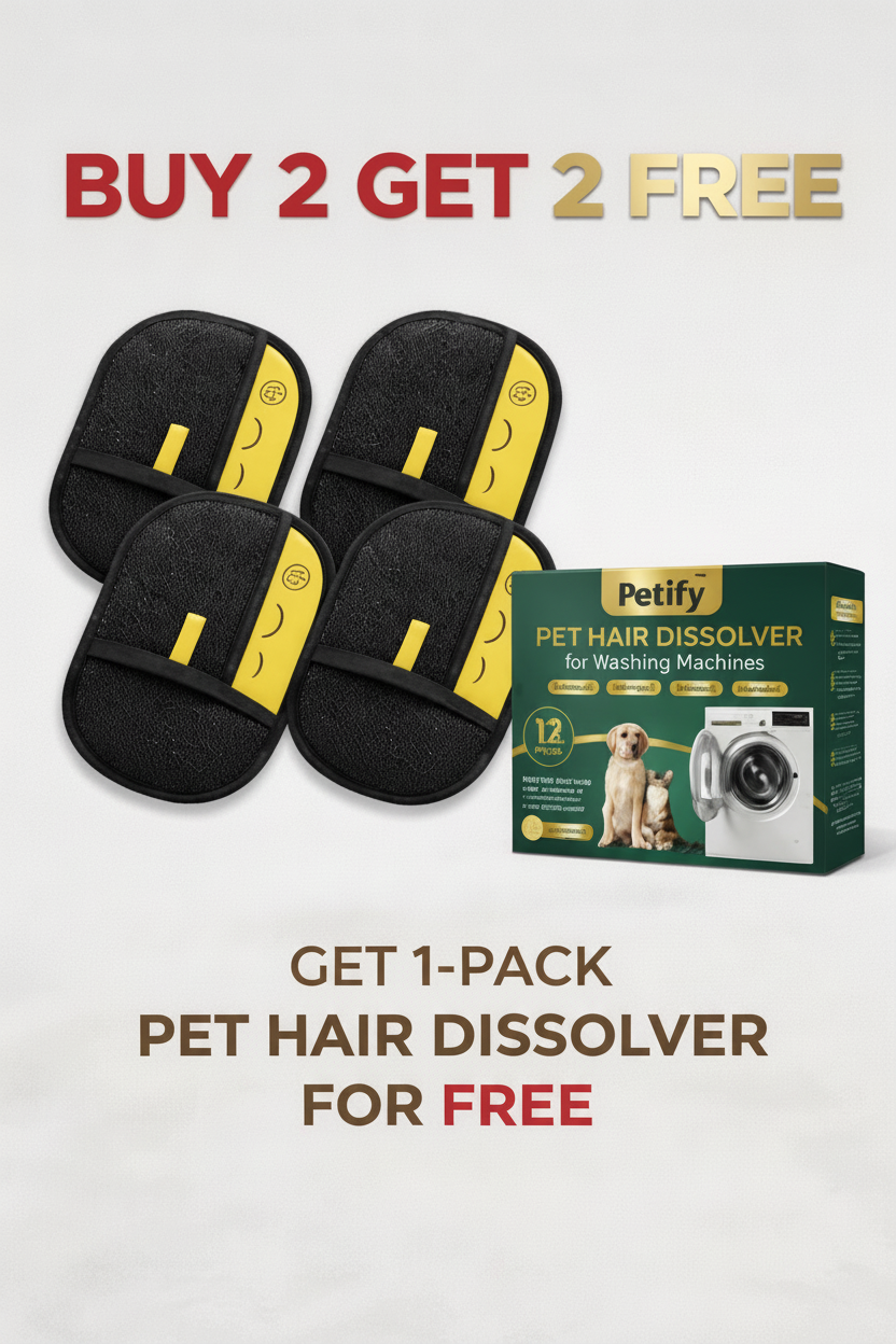 Petify Electrostatic Pet Hair Removal Gloves