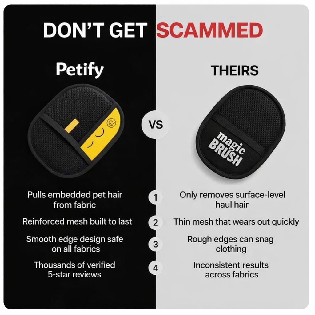 Petify Electrostatic Pet Hair Removal Gloves