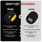 Petify Electrostatic Pet Hair Removal Gloves