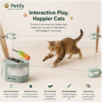 Cat Treadmill Toy – Automatic Moving & Educational Toy with Remote Control - Petify