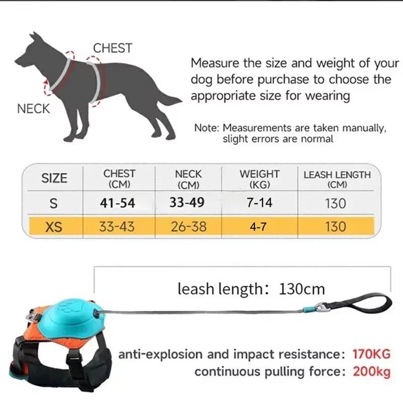 Petify™ | Integrated Retractable Harness with Auto - Lock Technology - Petify